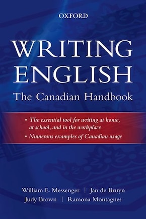 Writing English: The Canadian Handbook