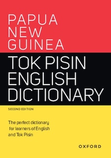 Couverture_Papua New Guinea Tok Pisin English Dictionary