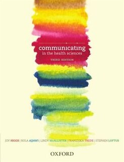 Front cover_Communicating in the Health Sciences