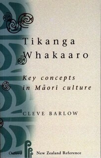 Couverture_Tikanga Whakaaro: Key Concepts in Maori Culture
