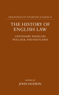 Front cover_The History of English Law