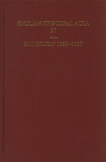 Front cover_Salisbury 1263-1297