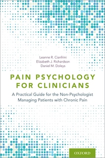 Couverture_Pain Psychology For Clinicians