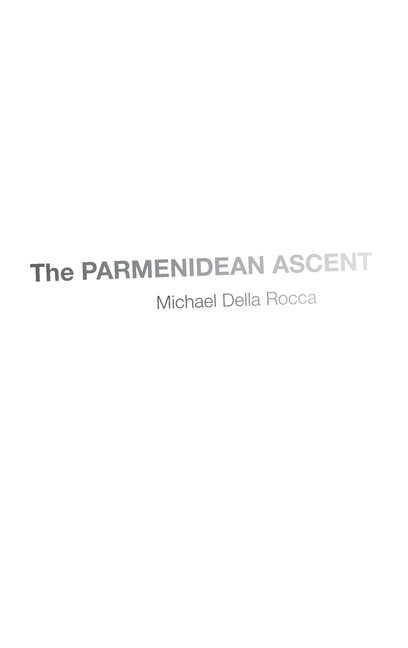 Couverture_The Parmenidean Ascent