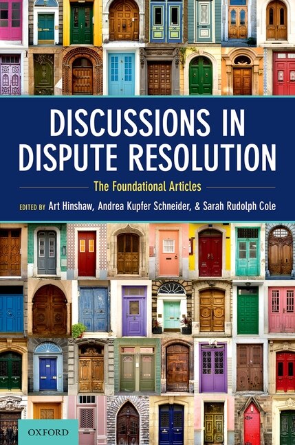 Couverture_Discussions In Dispute Resolution