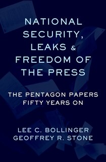 Front cover_National Security, Leaks and Freedom of the Press