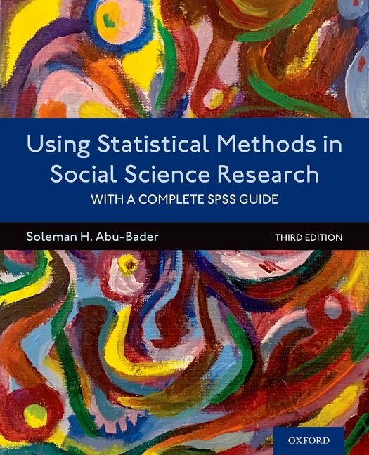 Couverture_Using Statistical Methods In Social Science Research