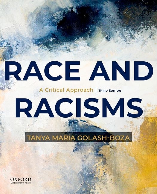 Front cover_Race And Racisms