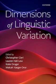 Front cover_Dimensions of Linguistic Variation