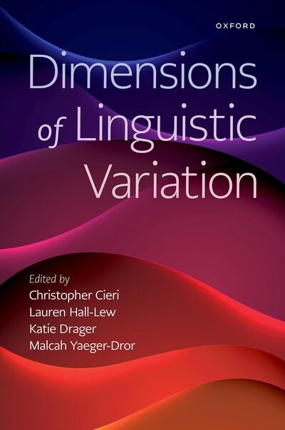 Front cover_Dimensions of Linguistic Variation