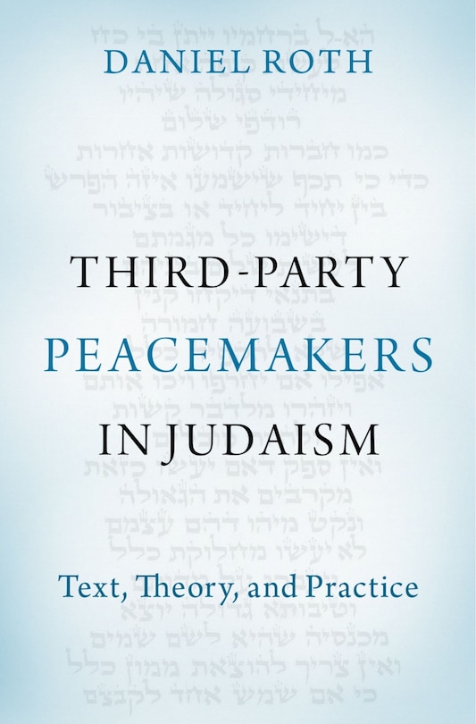 Couverture_Third-party Peacemaking In Judaism