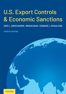 Front cover_U.s. Export Controls And Economic Sanctions
