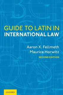 Front cover_Guide To Latin In International Law