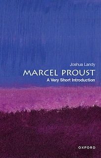 Couverture_Marcel Proust A Very Short Introduction