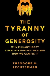 Front cover_The Tyranny Of Generosity