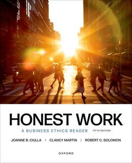 Couverture_Honest Work