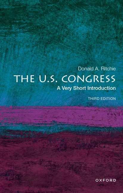 Front cover_The U.S. Congress: A Very Short Introduction