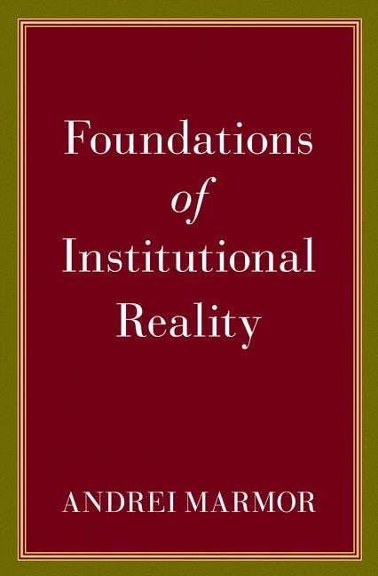 Couverture_Foundations of Institutional Reality