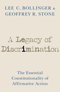 Couverture_A Legacy of Discrimination