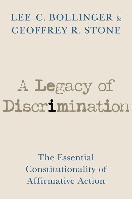 Couverture_A Legacy of Discrimination