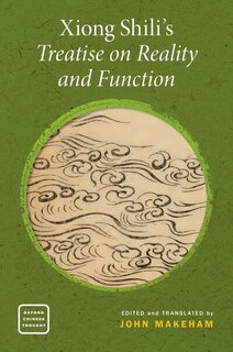 Couverture_Xiong Shili Treatise on Reality and Function