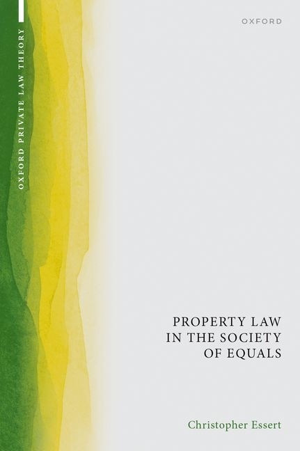 Front cover_Property Law in the Society of Equals