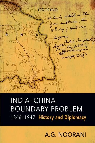 Front cover_India-China Boundary Problem, 1846-1947
