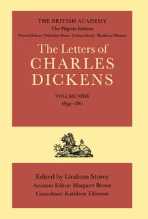 Couverture_The British Academy/The Pilgrim Edition of the Letters of Charles Dickens: Volume 9: 1859-1861
