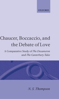 Front cover_Chaucer, Boccaccio, and the Debate of Love