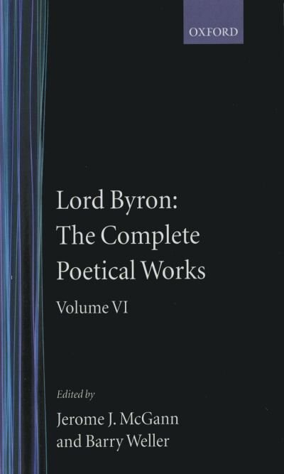Couverture_The Complete Poetical Works: Volume 6