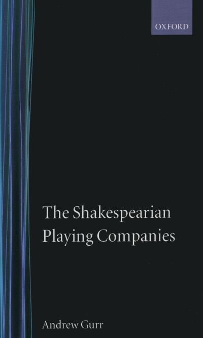 Front cover_The Shakespearian Playing Companies