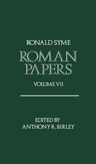 Front cover_Roman Papers Volume VII