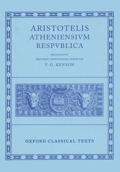 Couverture_Aristotle Atheniensium Respublica