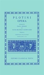Front cover_Plotinus I. Enneades I-III cum vita Porphyrii
