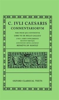 Front cover_Caesar Commentarii. I. (Gallic War)