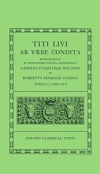 Front cover_Livy Ab Urbe Condita Books VI-X