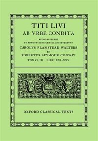Front cover_Livy Ab Urbe Condita Books XXI-XXV