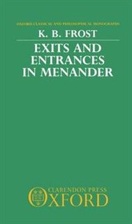 Front cover_Exits and Entrances in Menander