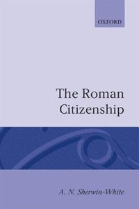 Front cover_The Roman Citizenship