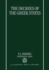 Front cover_The Decrees of the Greek States