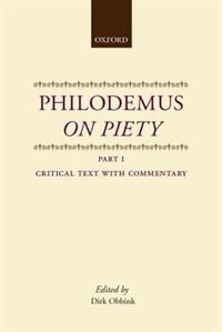 Front cover_Philodemus on Piety
