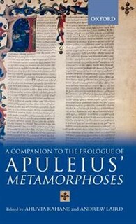 Front cover_A Companion to the Prologue of Apuleius' Metamorphoses