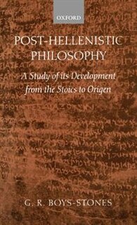Couverture_Post-Hellenistic Philosophy