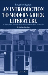 Couverture_An Introduction to Modern Greek Literature