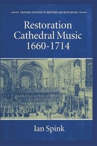 Front cover_Restoration Cathedral Music: 1660-1714