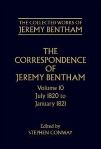 Front cover_The Collected Works of Jeremy Bentham: Correspondence: Volume 10