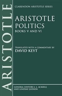 Couverture_Aristotle: Politics, Books V and VI