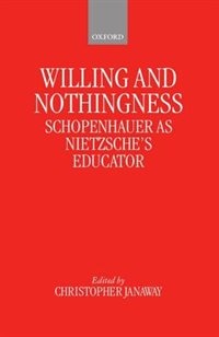 Front cover_Willing and Nothingness