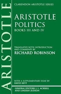 Politics: Books III and IV