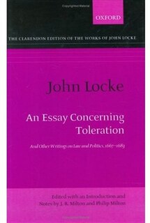 Couverture_John Locke: An Essay concerning Toleration